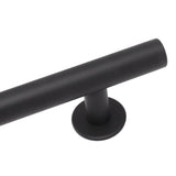 Sliding Barn Door Handle Black Carbon Steel Barn Door Handle for Cabinets Wardrobes