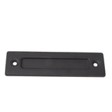 Sliding Barn Door Handle Black Carbon Steel Barn Door Handle for Cabinets Wardrobes