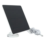 5W Solar Panel for Camera Waterproof High Efficiency Monocrystalline Silicon Outdoor Camera Solar Powered - Side View