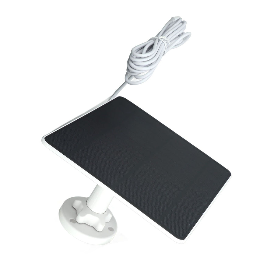 5W Solar Panel for Camera Waterproof High Efficiency Monocrystalline Silicon Outdoor Camera Solar Powered