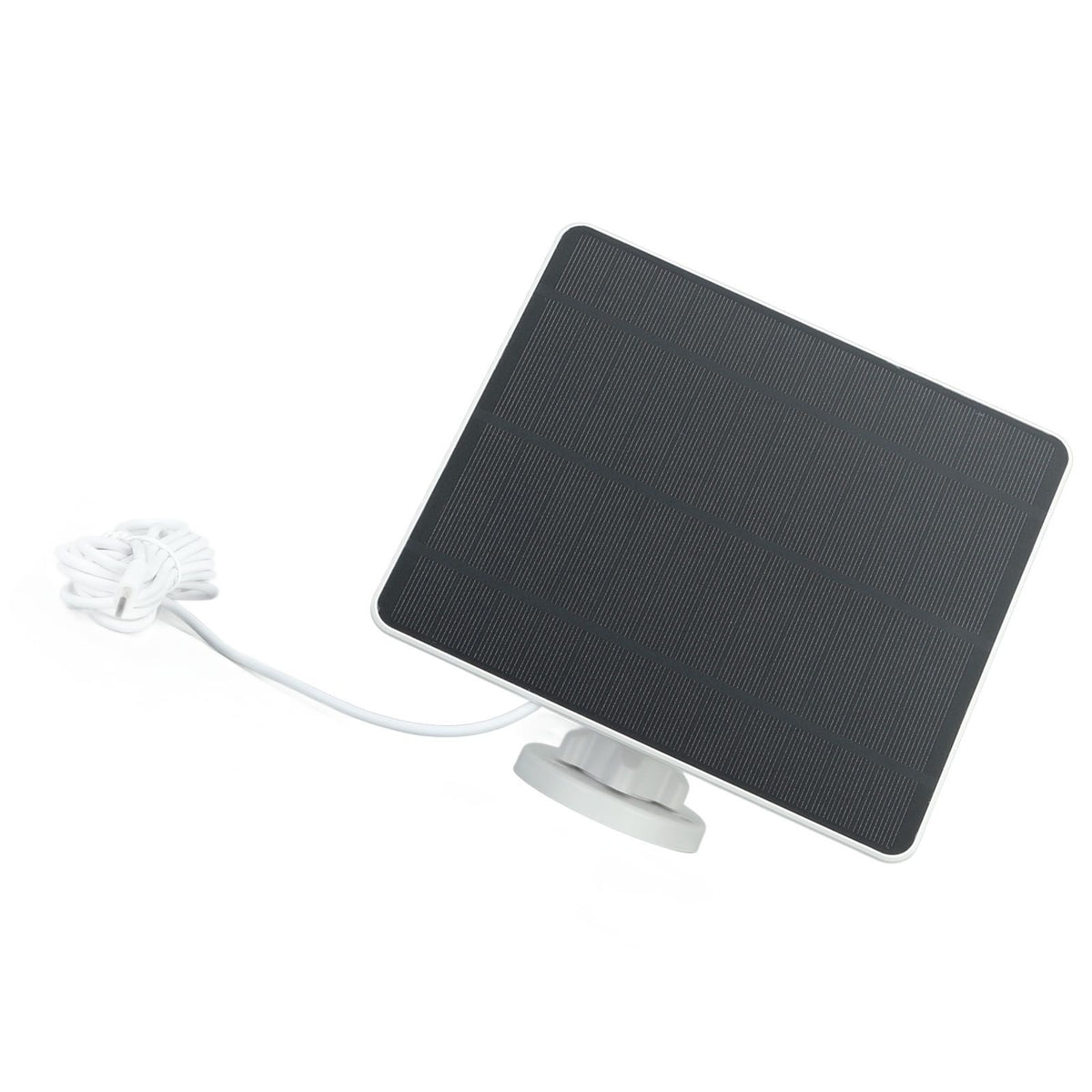 5W Solar Panel for Camera Waterproof High Efficiency Monocrystalline Silicon Outdoor Camera Solar Powered