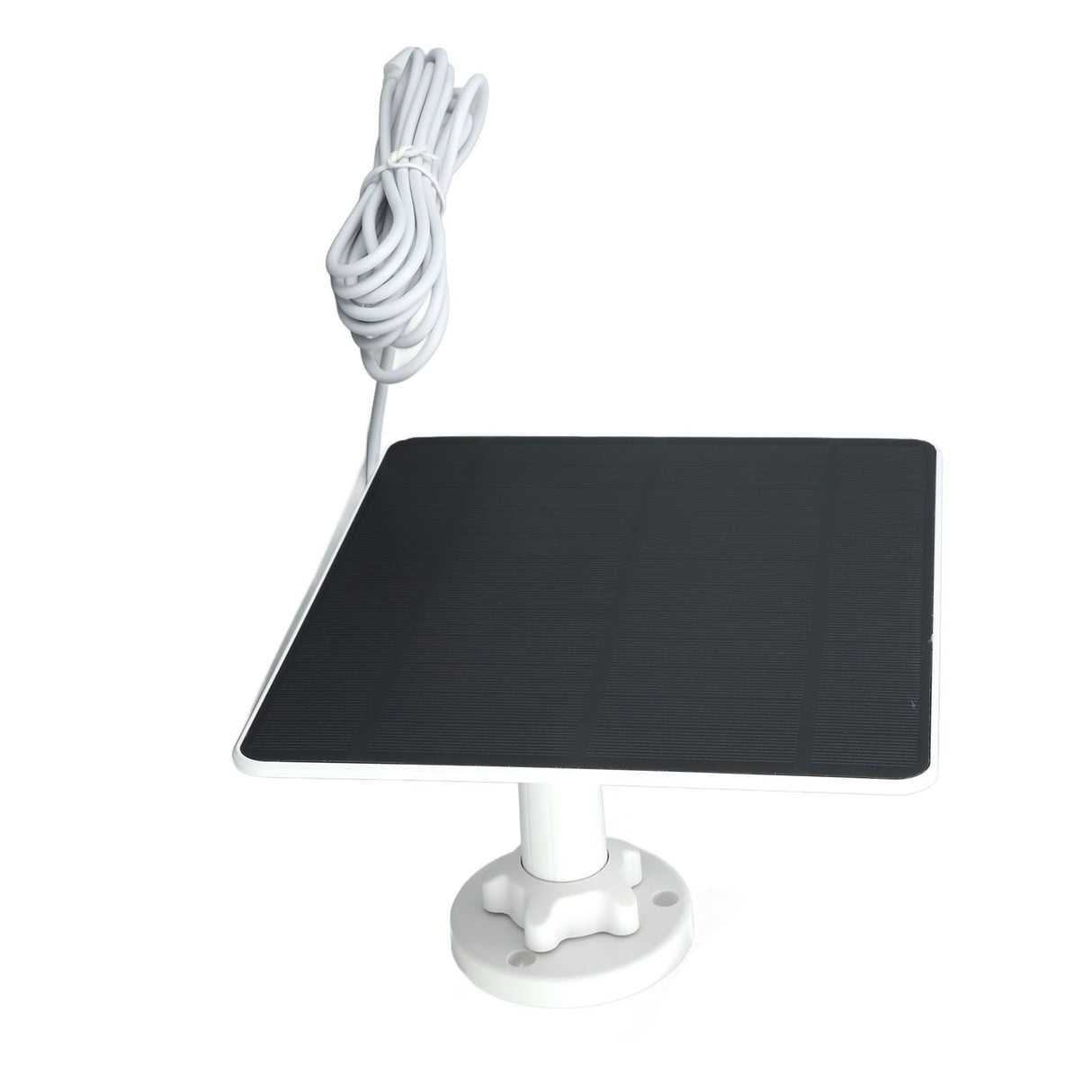 5W Solar Panel for Camera Waterproof High Efficiency Monocrystalline Silicon Outdoor Camera Solar Powered