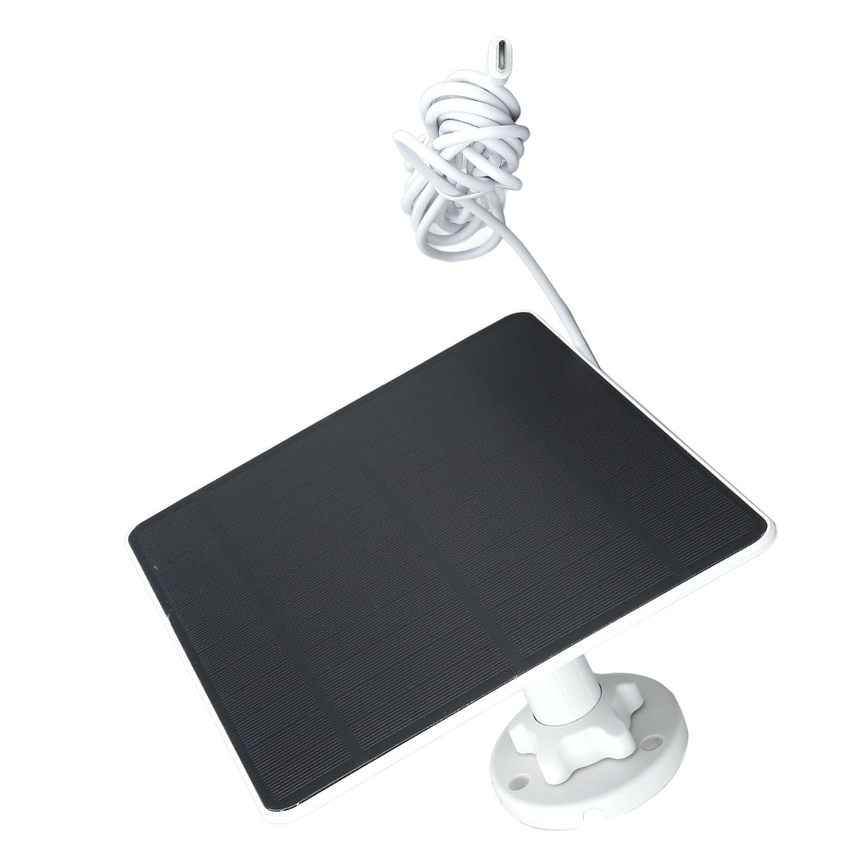 5W Solar Panel for Camera Waterproof High Efficiency Monocrystalline Silicon Outdoor Camera Solar Powered