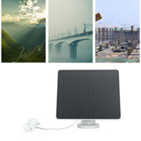 5W Solar Panel for Camera Waterproof High Efficiency Monocrystalline Silicon Outdoor Camera Solar Powered - Extra Image
