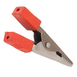 20 Pcs Crocodile Clip Red and Black 1cm Opening Electrical Test Clamp Stainless Steel Battery Cable Clips - Extra Image
