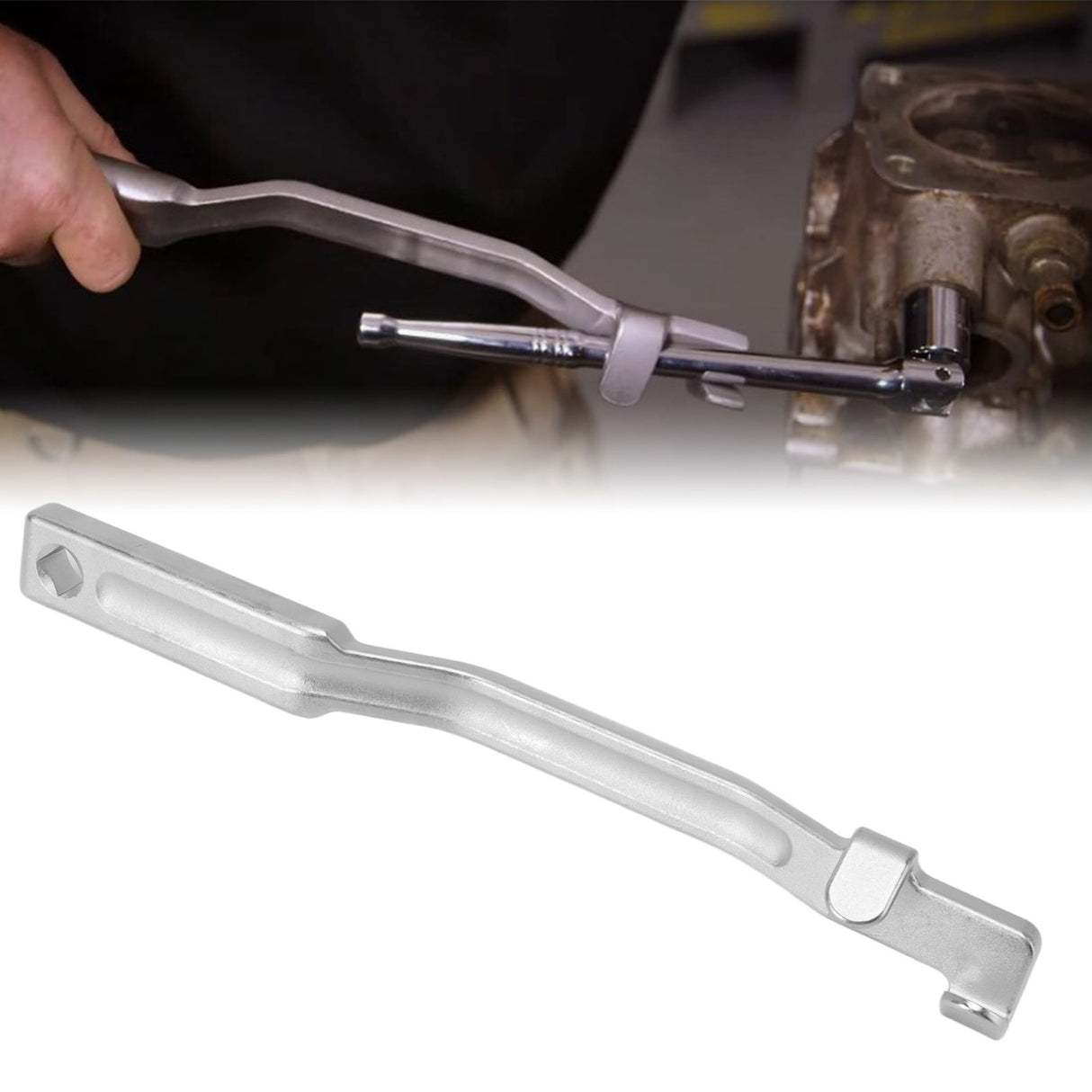 Universial Wrench Extender Bar Sturdy Structure Aluminium Alloy Wrench Extender Tool Bar