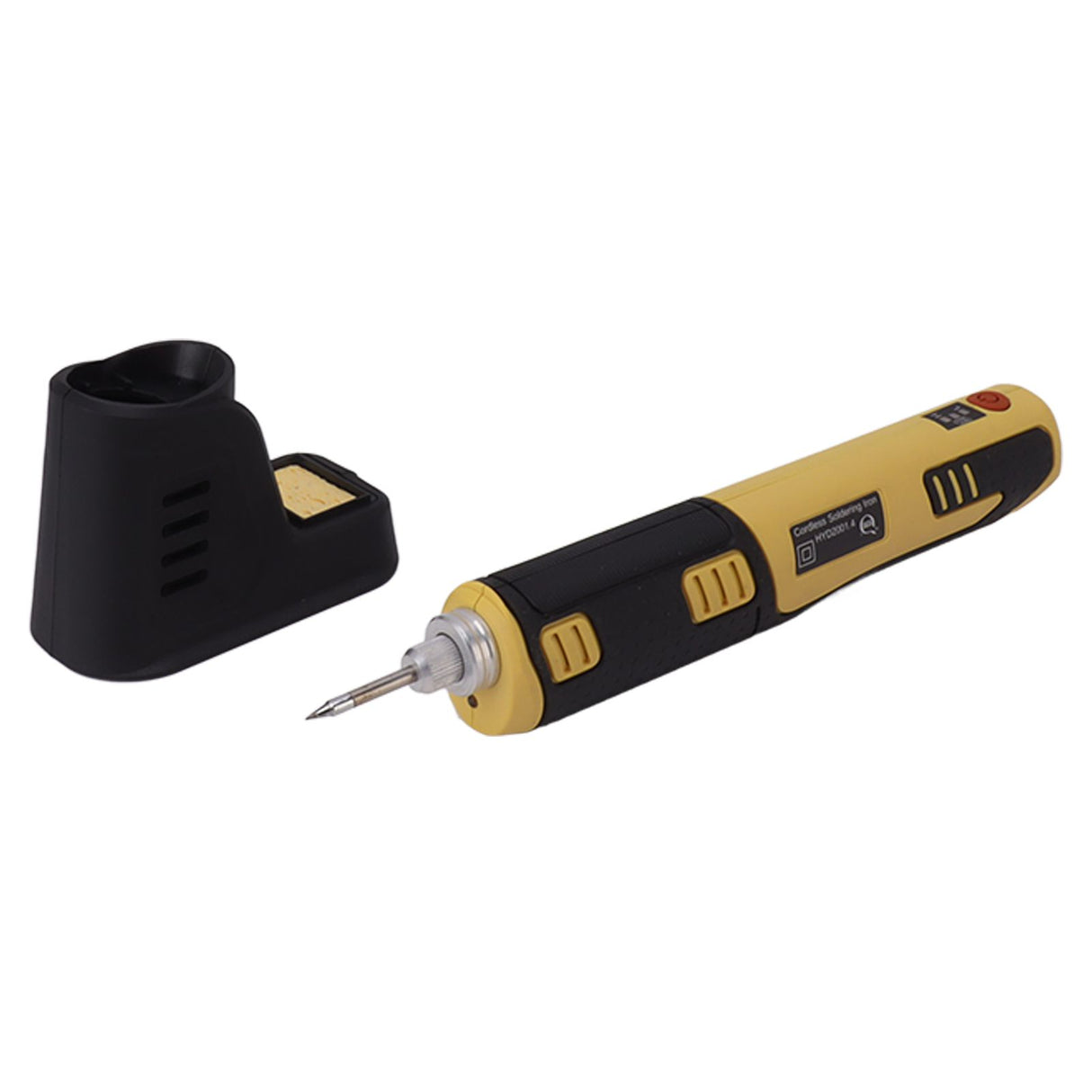 Portable Cordless Soldering Iron Kit Cordless Soldering Iron with Rechargeable Lithium Ion Battery Yellow