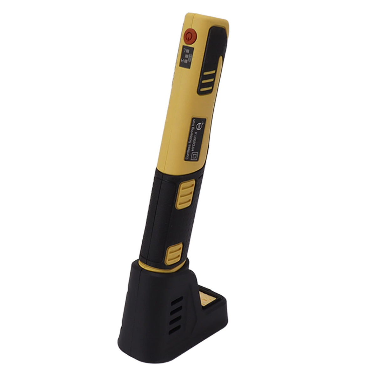 Portable Cordless Soldering Iron Kit Cordless Soldering Iron with Rechargeable Lithium Ion Battery Yellow