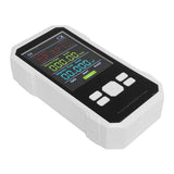 Radiation Detector RF Electric Magnetic Field Strength Detection Handheld Electromagnetic Radiation Meter White
