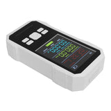 Radiation Detector RF Electric Magnetic Field Strength Detection Handheld Electromagnetic Radiation Meter White