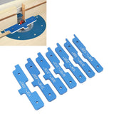 Router Table Set Up Bars Wood Cutter Measuring Block Alloy Steel Setup Blocks for Carpenter Construction DIY Handyman - Extra Image