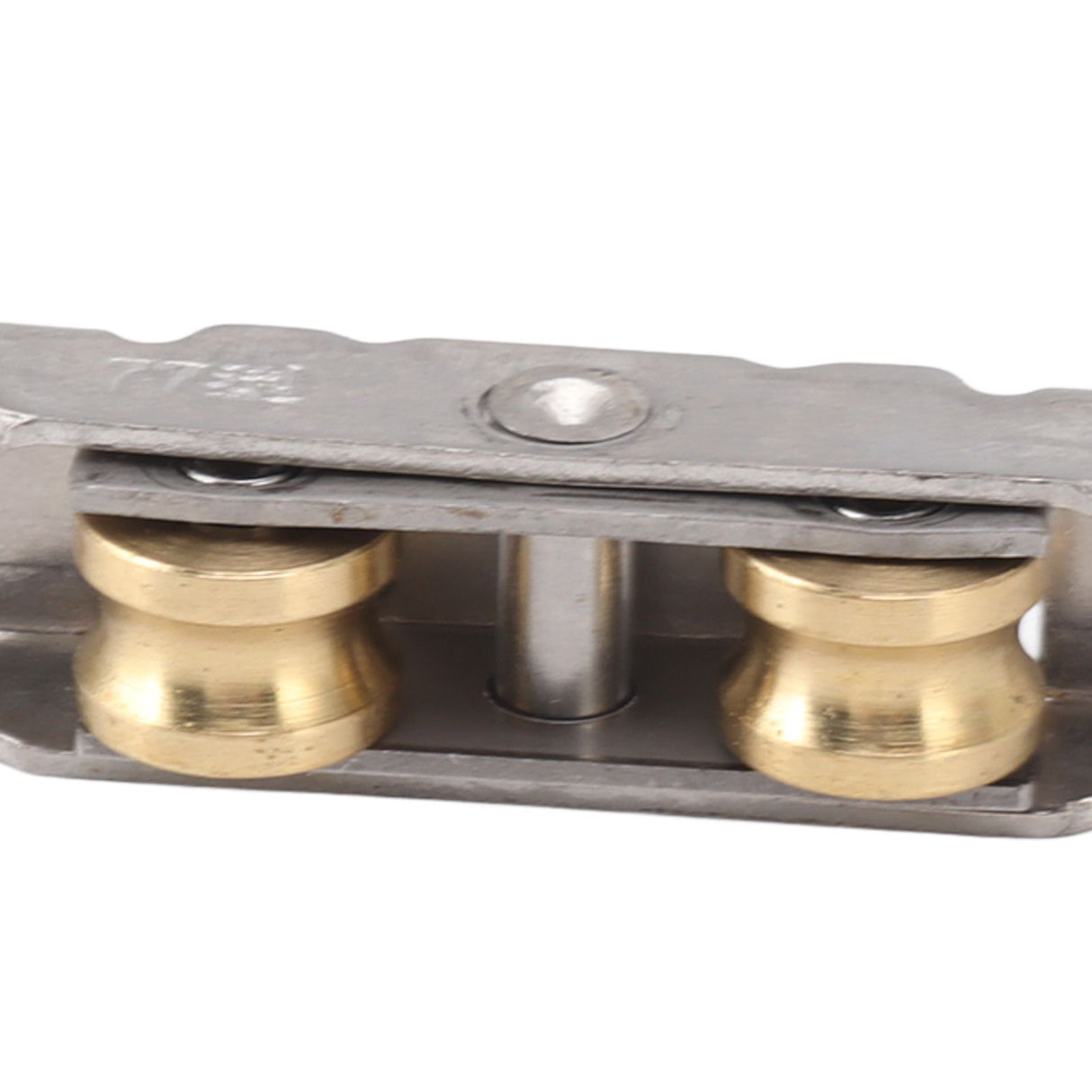 4PCS Sliding Patio Door Roller Assembly Stainless Steel Copper Ball Bearing Wheel Roller Assembly for Glass Door Concave Wheel
