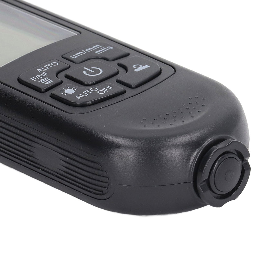 Coating Thickness Gauge High Accuracy Paint Depth Gauge Meter Antislip Thickness Meter Gauge Black