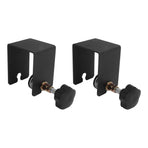 2PCS Drawer Front Installation Clamps Electrostatic Spraying Cabinet Front Installation Clamps for Drawer Black