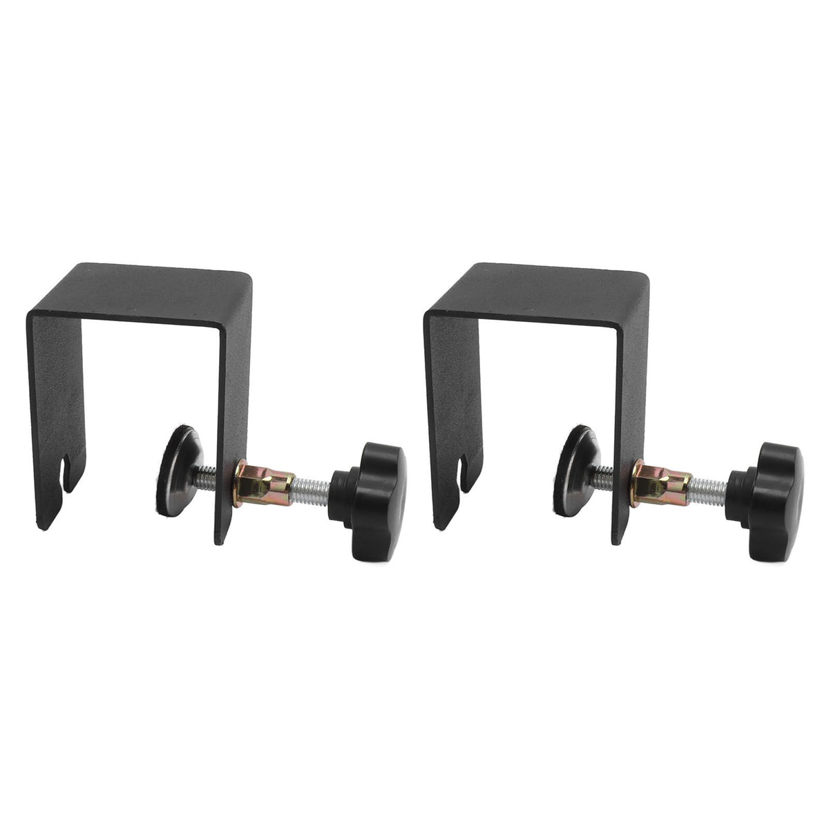 2PCS Drawer Front Installation Clamps Electrostatic Spraying Cabinet Front Installation Clamps for Drawer Black
