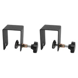 2PCS Drawer Front Installation Clamps Electrostatic Spraying Cabinet Front Installation Clamps for Drawer Black