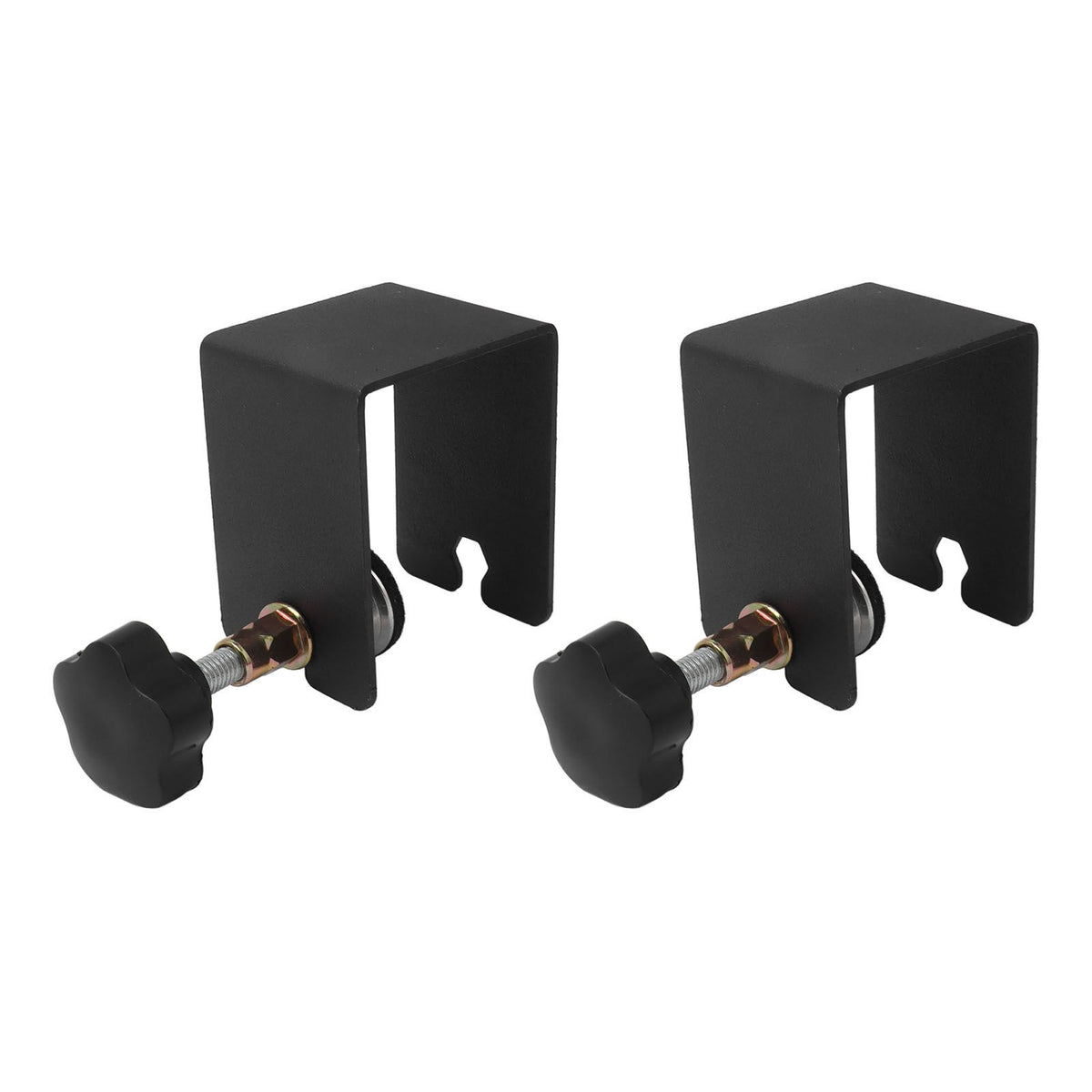 2PCS Drawer Front Installation Clamps Electrostatic Spraying Cabinet Front Installation Clamps for Drawer Black