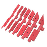 Router Table Setup Bars 7pcs Aluminum Setup Blocks Height Gauge Set for Router Table Saw Accessories Angle Woodworking Set Up
