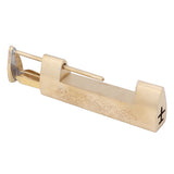 Antique Style Lock Spacing 5.9cm Auspicious Fish Lock Chinese Locks Small Brass Locks Antique Padlock Brass Color