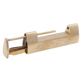 Antique Style Lock Spacing 5.9cm Auspicious Fish Lock Chinese Locks Small Brass Locks Antique Padlock Brass Color