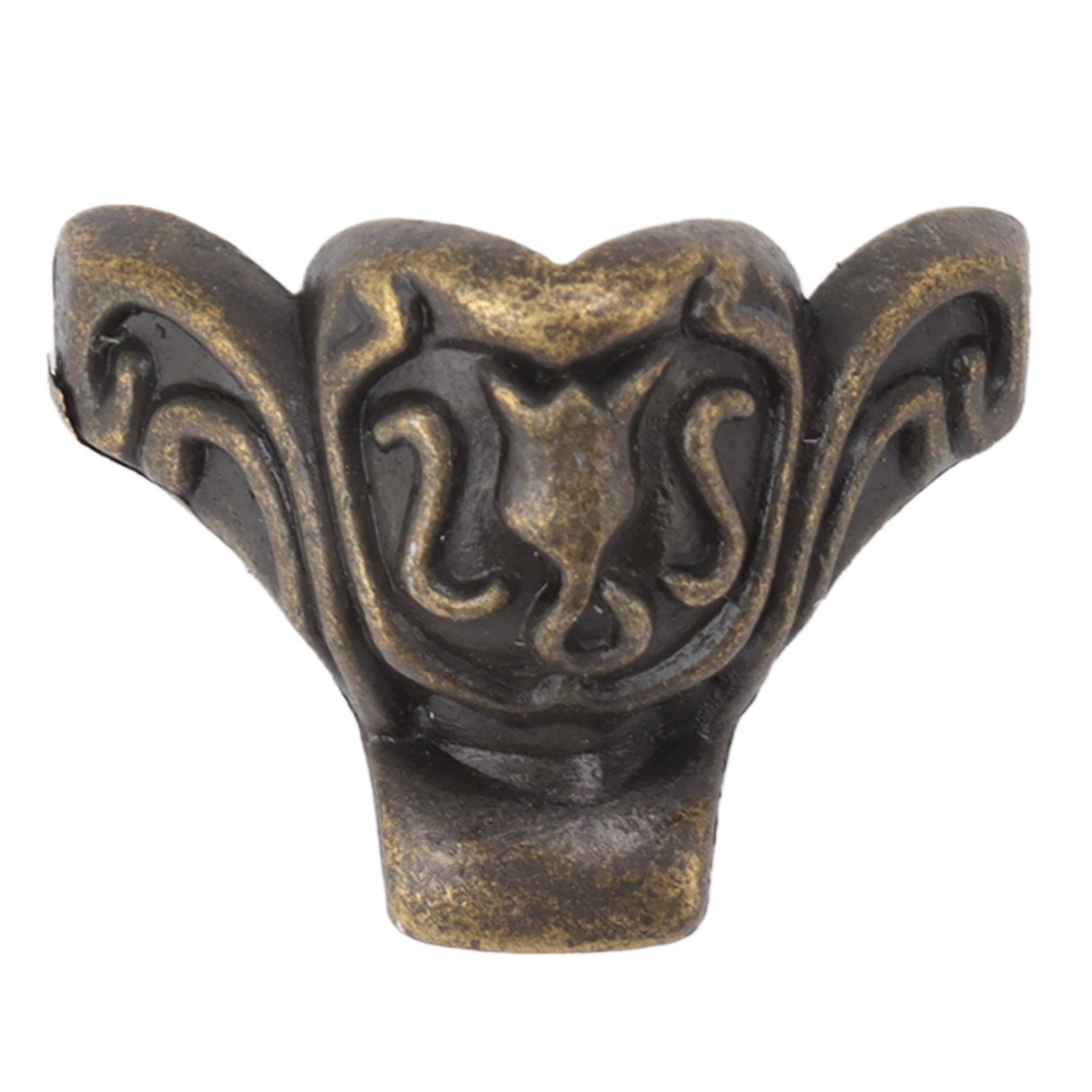 8pcs Jewelry Case Hardware Feet Bronze Zinc Alloy Decorative Legs Corner Protector Feet for Boxes Small Cabinets