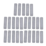 20PCS Window Screen Repair Patches Stainless Steel Self Adhesive Covering Mesh Tape Set for Window Door Tears Holes