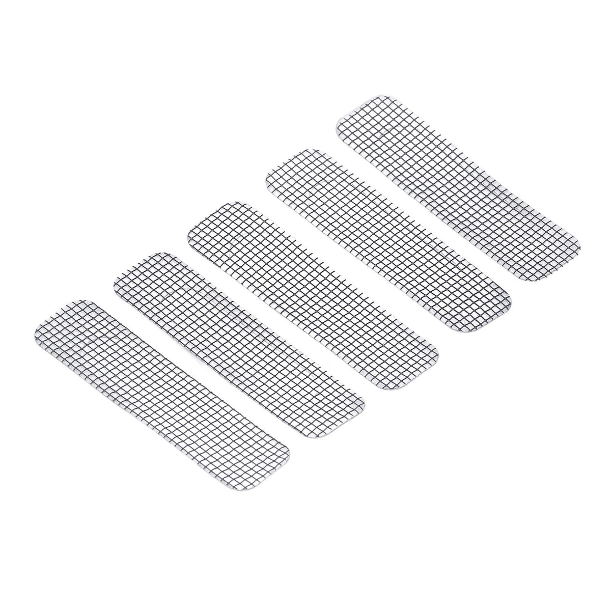 20PCS Window Screen Repair Patches Stainless Steel Self Adhesive Covering Mesh Tape Set for Window Door Tears Holes