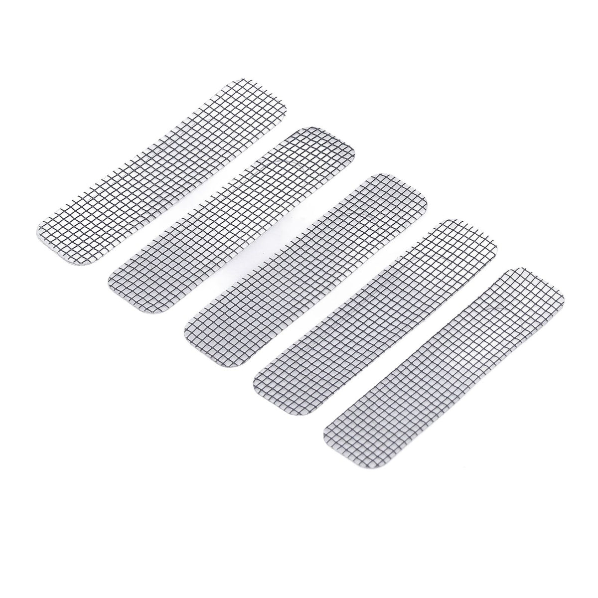 20PCS Window Screen Repair Patches Stainless Steel Self Adhesive Covering Mesh Tape Set for Window Door Tears Holes