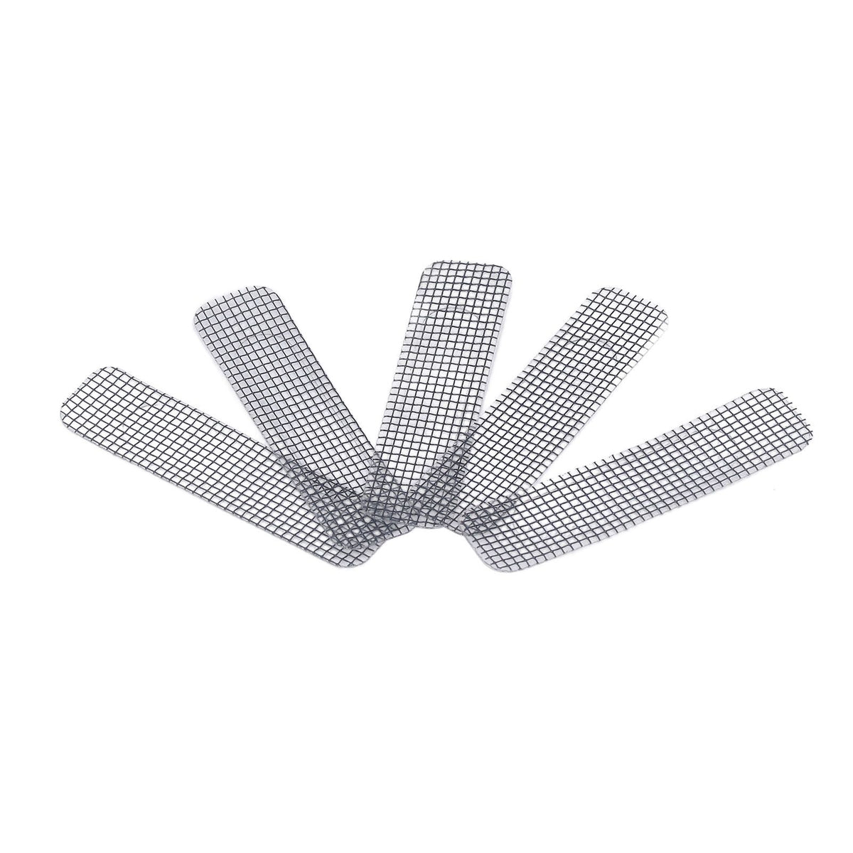 20PCS Window Screen Repair Patches Stainless Steel Self Adhesive Covering Mesh Tape Set for Window Door Tears Holes