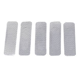 20PCS Window Screen Repair Patches Stainless Steel Self Adhesive Covering Mesh Tape Set for Window Door Tears Holes