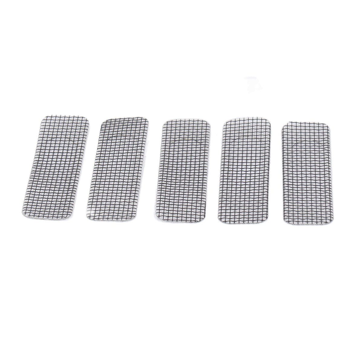 20PCS Window Screen Repair Patches Stainless Steel Self Adhesive Covering Mesh Tape Set for Window Door Tears Holes