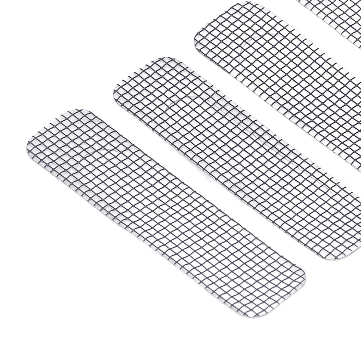 20PCS Window Screen Repair Patches Stainless Steel Self Adhesive Covering Mesh Tape Set for Window Door Tears Holes