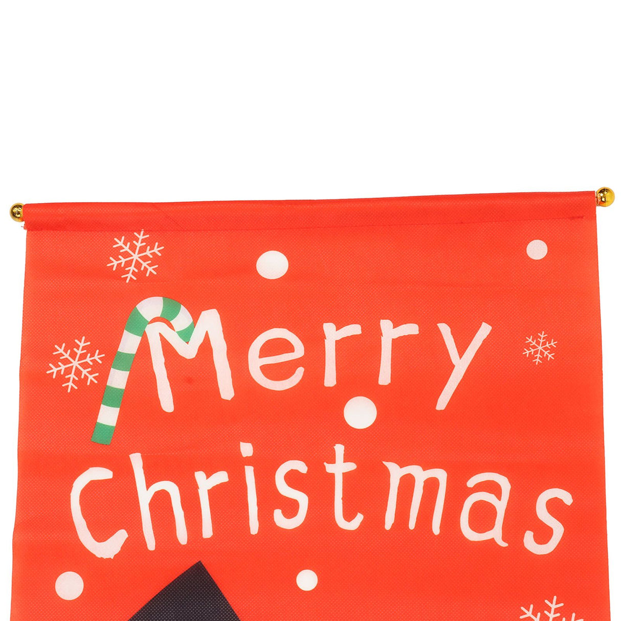 Christmas Snowman Hanging Flag Christmas Decorative Banner Landscape Wall Cloth Pendant