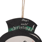 Christmas Day Sign Puppet Man Style 4mm Thickness Lightweight Easy Hanging Poplar Wood Welcome Door Decoration