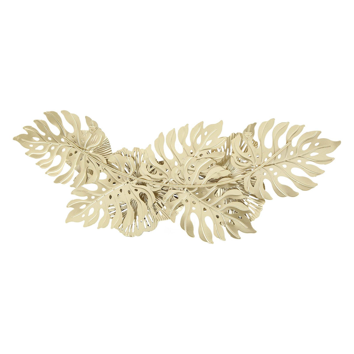 Nordic Luxury Wall Metal Pendant Innovative Iron Wall Flower Decoration Home Living Room Wall Decoration Black White