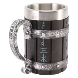 Large Beer Mug Decorative Printing High Temperature Resistance Stainless Steel Resin Water Fruit Juices Mug Cup