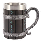Large Beer Mug Decorative Printing High Temperature Resistance Stainless Steel Resin Water Fruit Juices Mug Cup