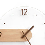Wall Clock Innovative Minimalist Prevents Ticking Sweep Movement Modern Nordic Wall Clock for Living Room Bedroom