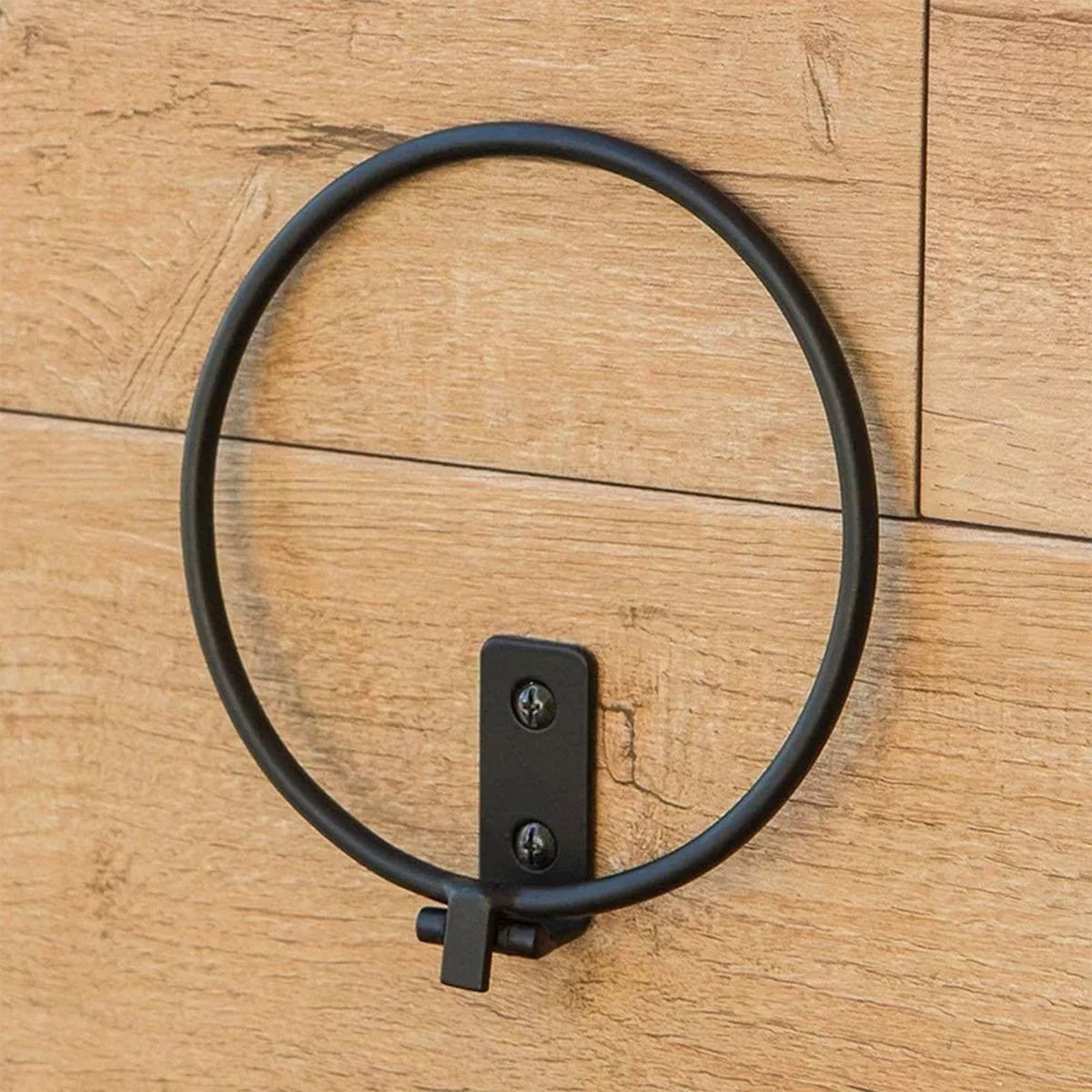 3Pcs 6 Inch Flower Pot Holder Ring Wall Mounted Metal Plant Pot Hanger for Indoors Outdoors