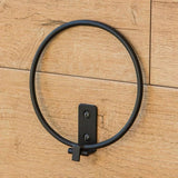 3Pcs 6 Inch Flower Pot Holder Ring Wall Mounted Metal Plant Pot Hanger for Indoors Outdoors
