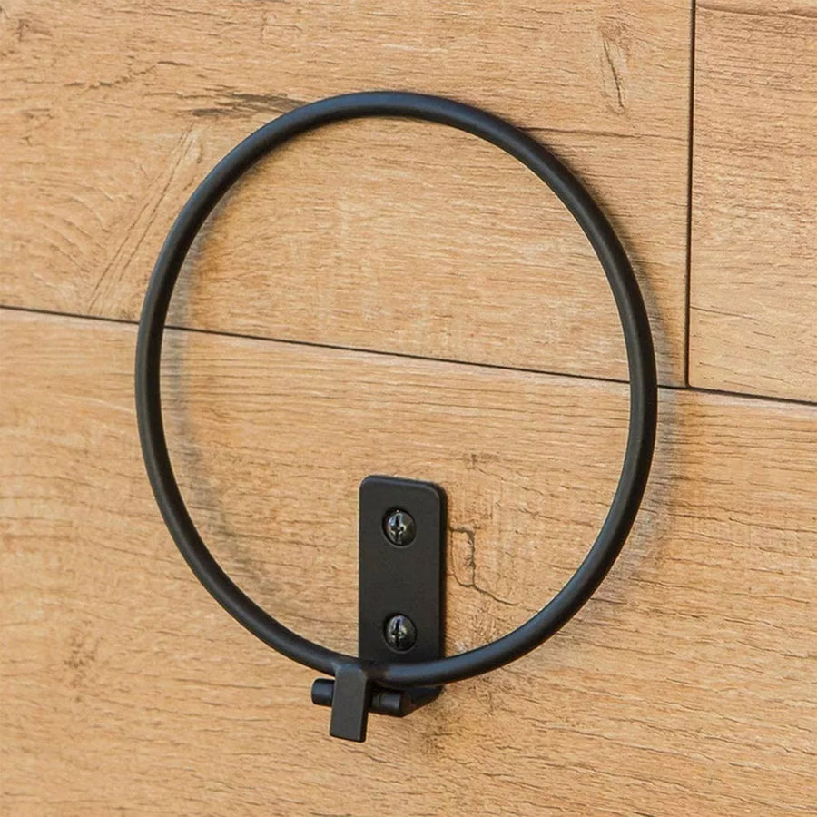 3Pcs 6 Inch Flower Pot Holder Ring Wall Mounted Metal Plant Pot Hanger for Indoors Outdoors