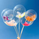 10pcs Luminous Balloon Thickened Explosion Proof Reusable Clear Light Up Balloon for Party Wedding 36 Inch