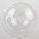 10pcs Luminous Balloon Thickened Explosion Proof Reusable Clear Light Up Balloon for Party Wedding 36 Inch - 45-Degree Angle