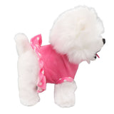 Electronic Plush Dog Interactive Puppy Singing Walking Toy with Remote Control Leash Kids Toddler Birthday Gifts Pink