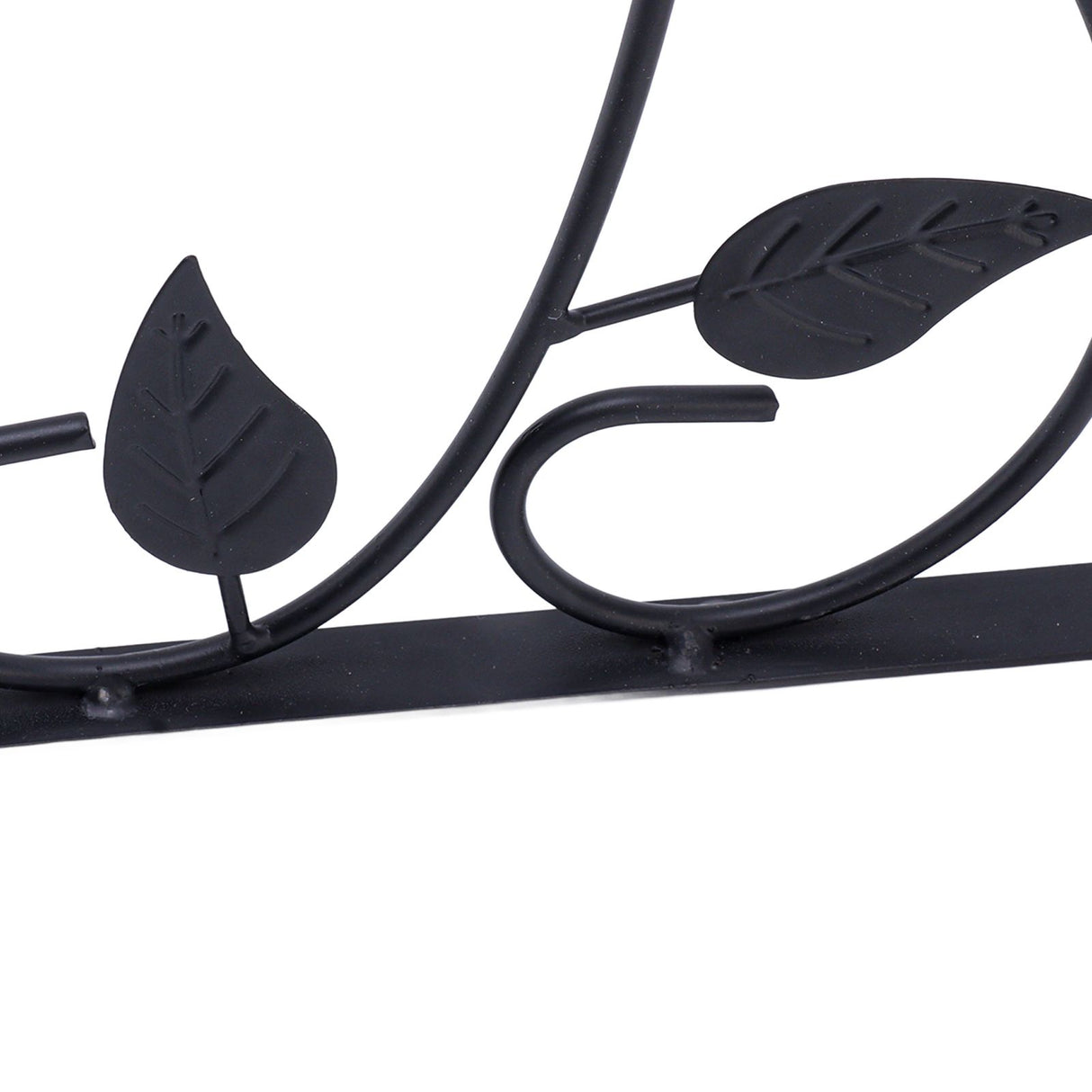 2pcs Hanging Plant Bracket Heavy Duty Rust Resistant Durable Iron Art Outdoor Planter Hanger Hooks Black