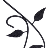 2pcs Hanging Plant Bracket Heavy Duty Rust Resistant Durable Iron Art Outdoor Planter Hanger Hooks Black - Extra Image