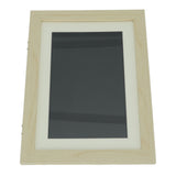 Kids Art Frame Composite Wood Front Opening Changeable Magnetic Picture Display for Crafts Drawing Wood
