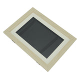Kids Art Frame Composite Wood Front Opening Changeable Magnetic Picture Display for Crafts Drawing Wood - Top-Down View
