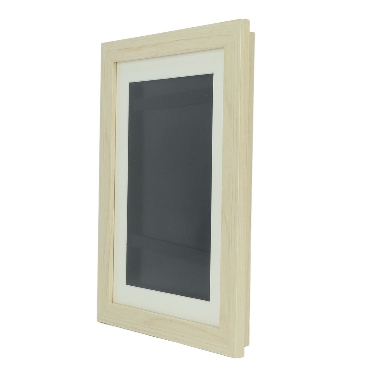 Kids Art Frame Composite Wood Front Opening Changeable Magnetic Picture Display for Crafts Drawing Wood