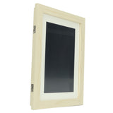 Kids Art Frame Composite Wood Front Opening Changeable Magnetic Picture Display for Crafts Drawing Wood - Close-Up Angle